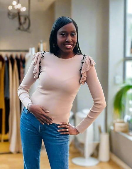 Pure Pearl Mocha Top