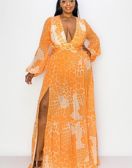 Sun-Kissed Maxi Dress