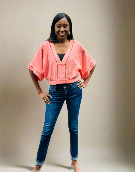 Seabreeze Dolman Top - ReservedChic