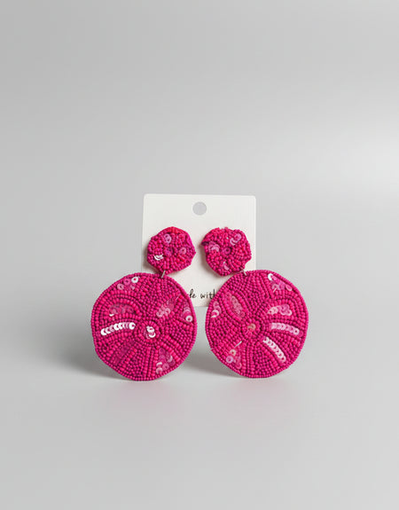 Jasmine Flower Beaded Earrings