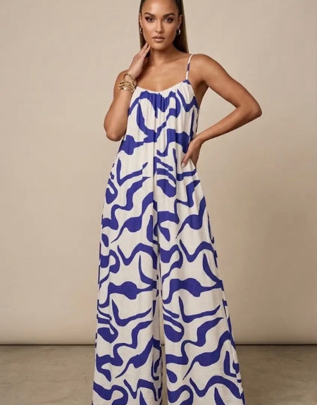 Blue Haven Jumpsuit - ReservedChic