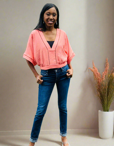Seabreeze Dolman Top - ReservedChic