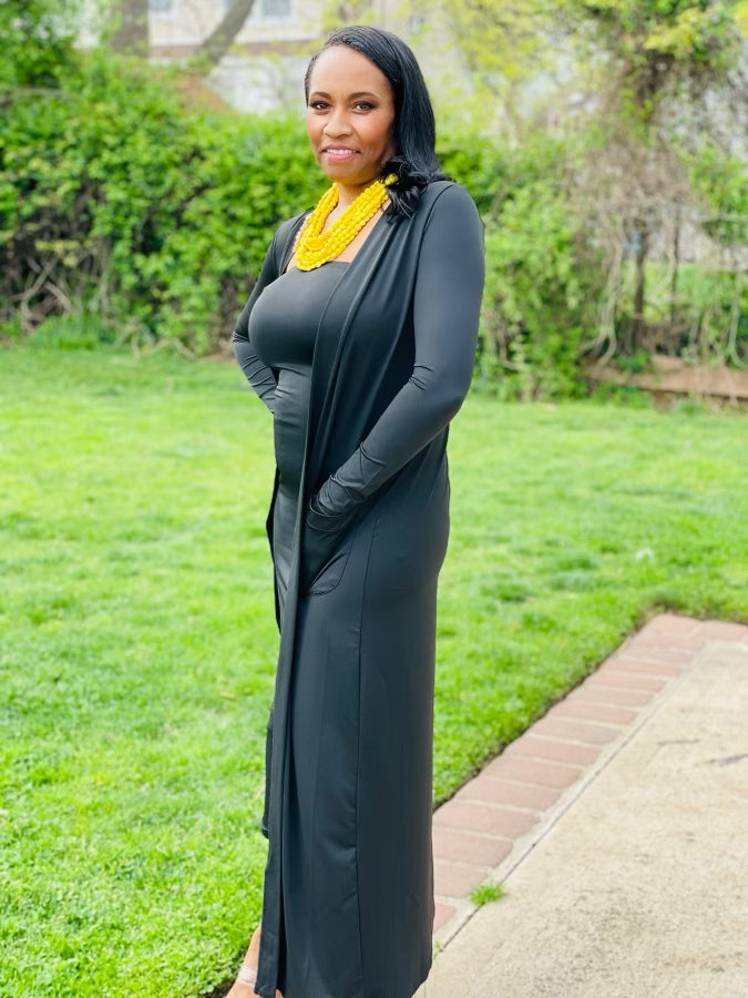 Cardigan sales midi dress