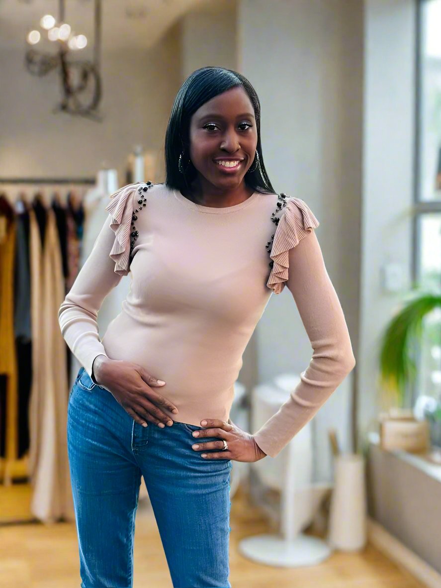 Pure Pearl Mocha Top