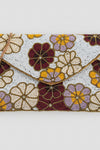 Chic Floral Beaded Clutch - ReservedChic