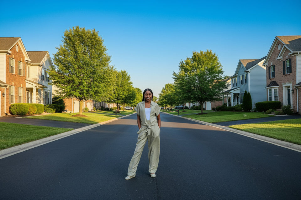 Her Way Pant Set (Olive)