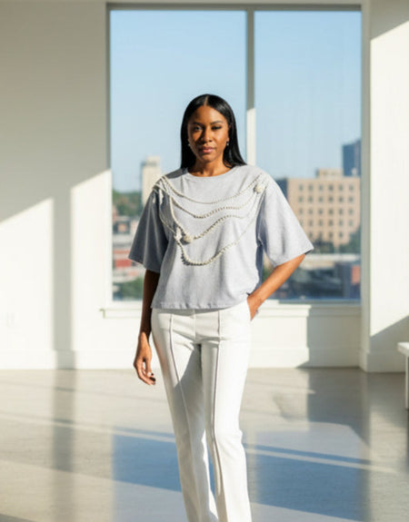 Clairmont Pearl Top