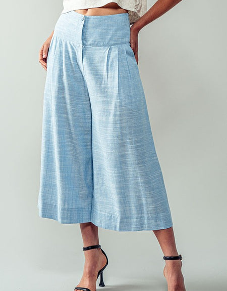 Sydney Wide Leg Pants - ReservedChic