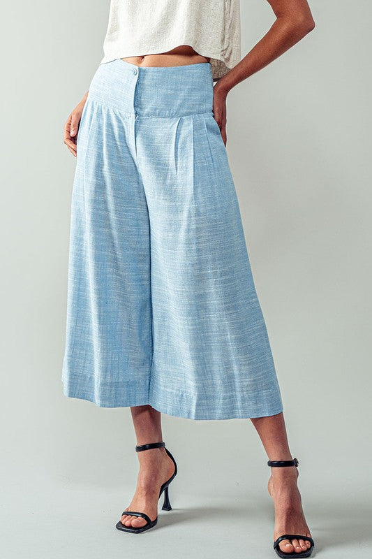 Sydney Wide Leg Pants - ReservedChic