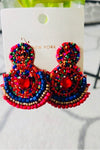Princess Beaded Earrings