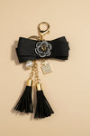 Midnight Bow Bag Charm