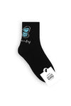 Butterfly Beauty Socks Black