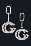 Bling GG Drop Earrings