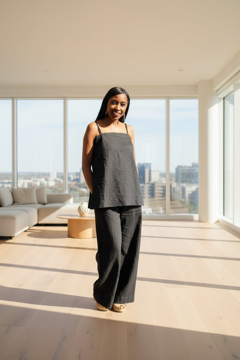 Black Sands Linen Set