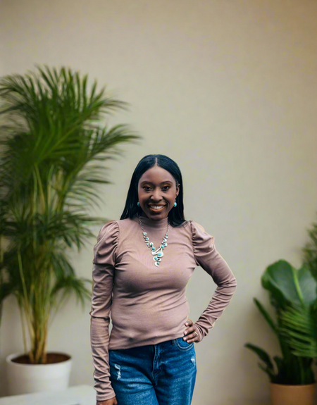 Elegant Puff Sleeve Top