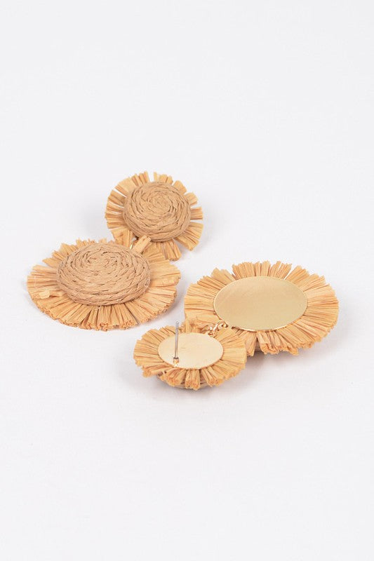 Azure Whirl Earrings