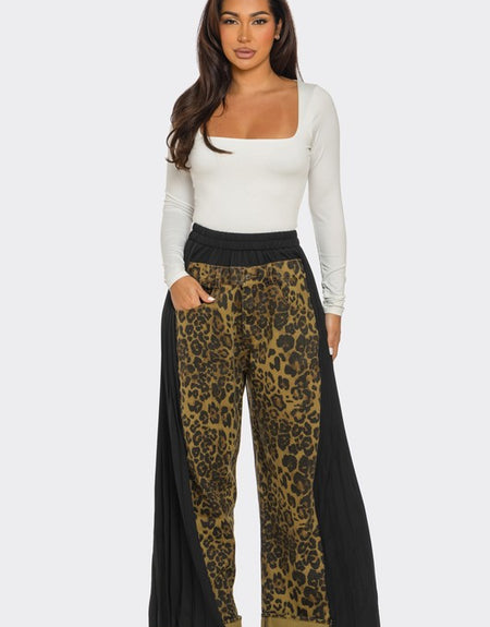 Wild Leopard Pants