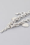 Charm Silver Chain Necklace