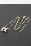 H Curve Necklace