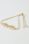 Gold Mariner Crystal Bracelet - ReservedChic