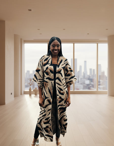 Cutely Covered Leopard Cardigan