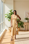 Latte Top and Skirt Set - ReservedChic