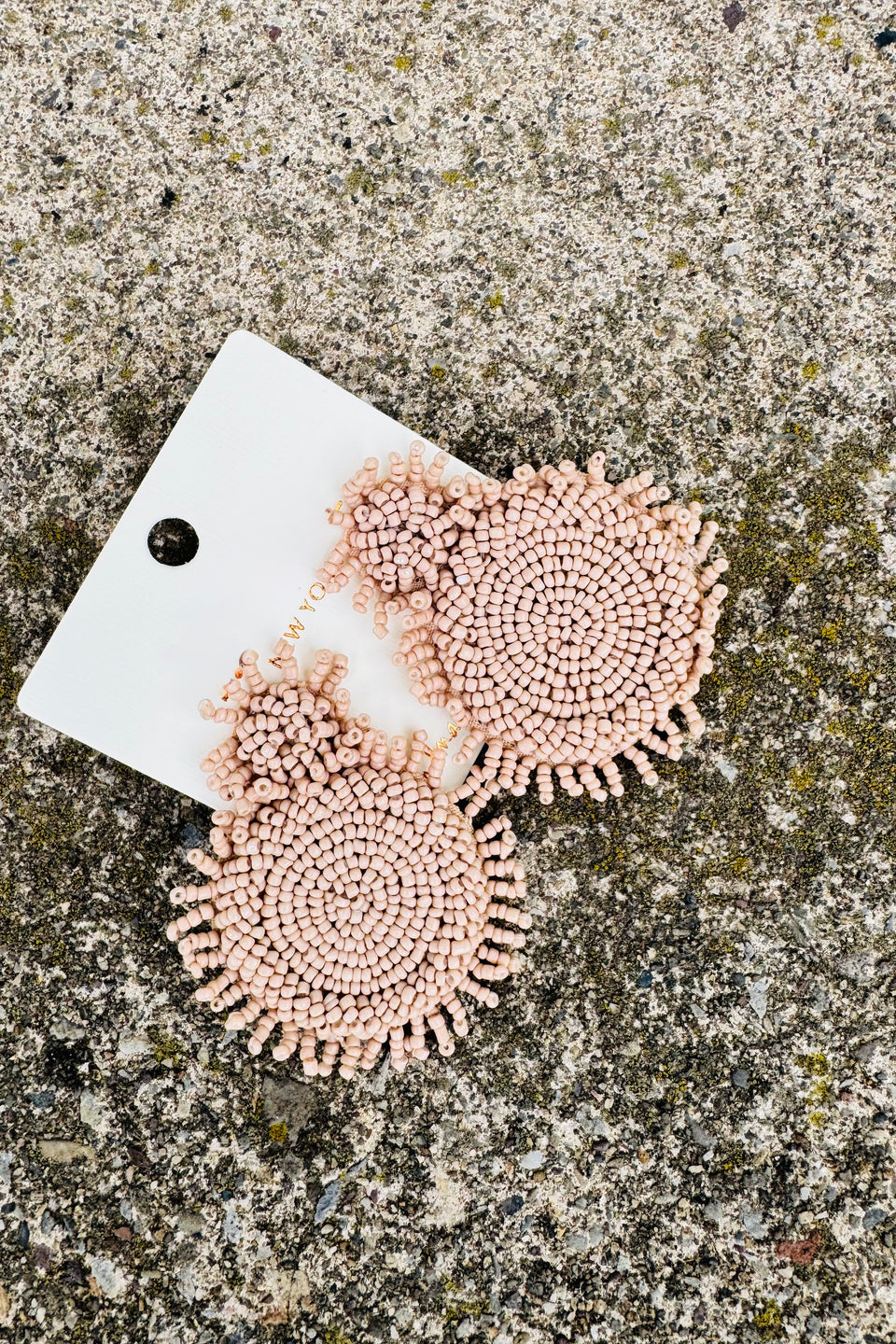 Charli Pink Beaded Earrings (Copy)