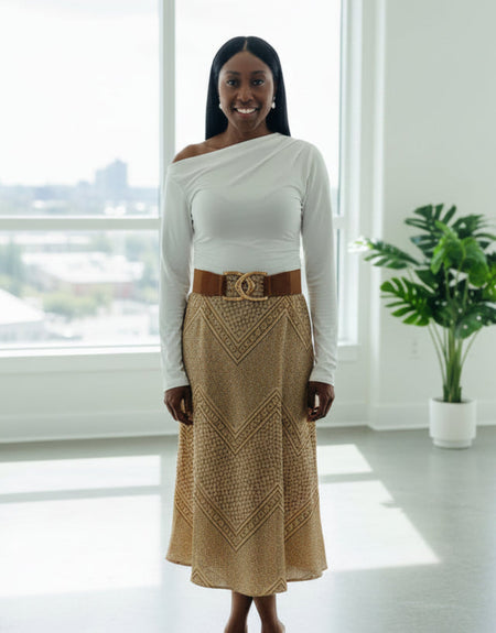 Modern Asymmetrical Ruched Top