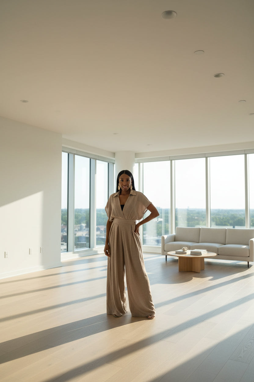 Fashionably Chic Set - Light Mocha