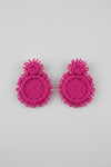 Charli Pink Beaded Earrings
