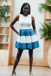 Glamour Bubble Skirt Mini Dress