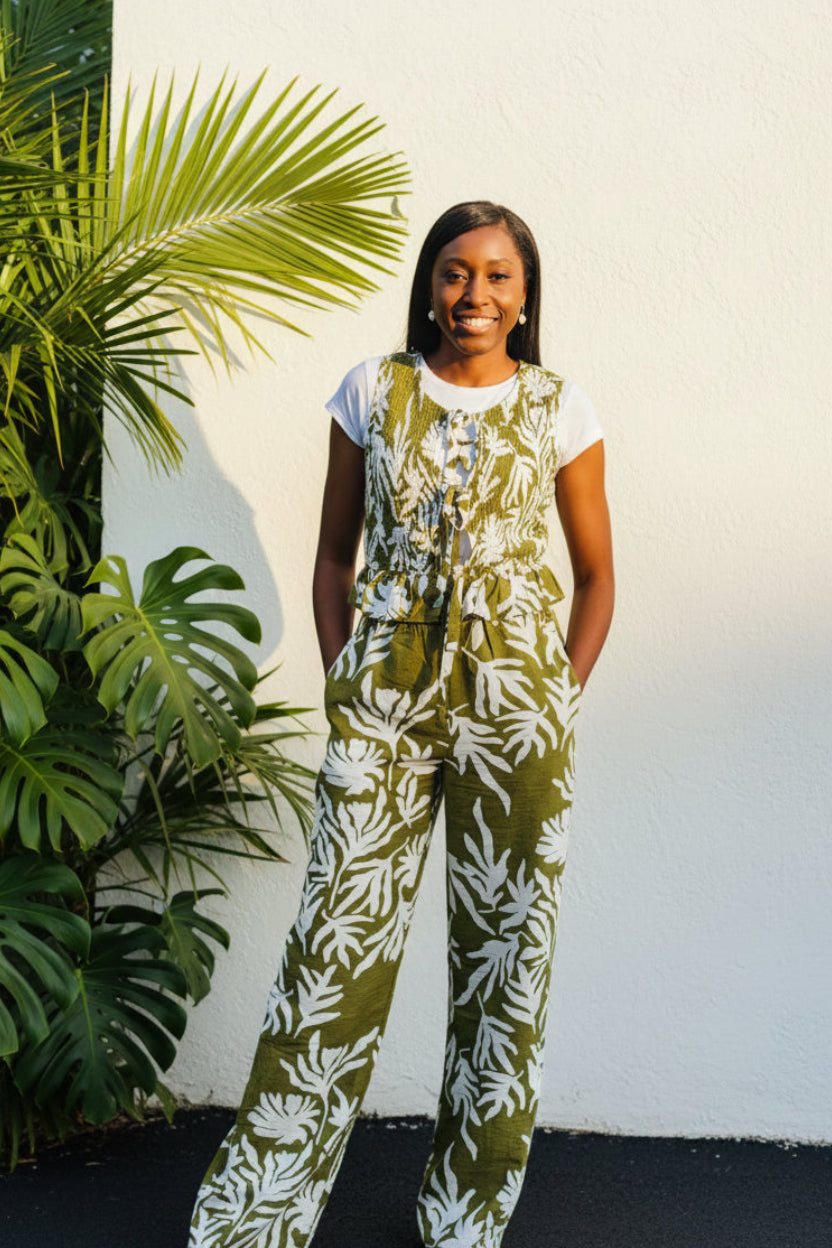 Tropic Elegance Pant Set