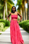 Boho Beach Skirt Set