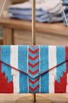 Southwest Beaded Clutch Bag - ReservedChic