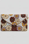 Chic Floral Beaded Clutch - ReservedChic