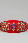Elle Sequin Bead Headband -Red