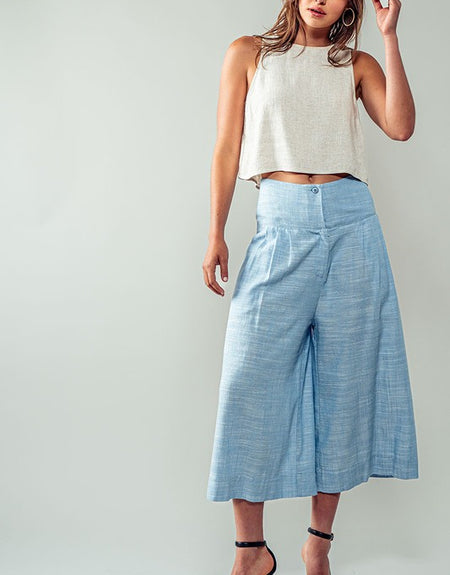 Sydney Wide Leg Pants - ReservedChic