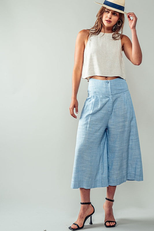 Sydney Wide Leg Pants - ReservedChic