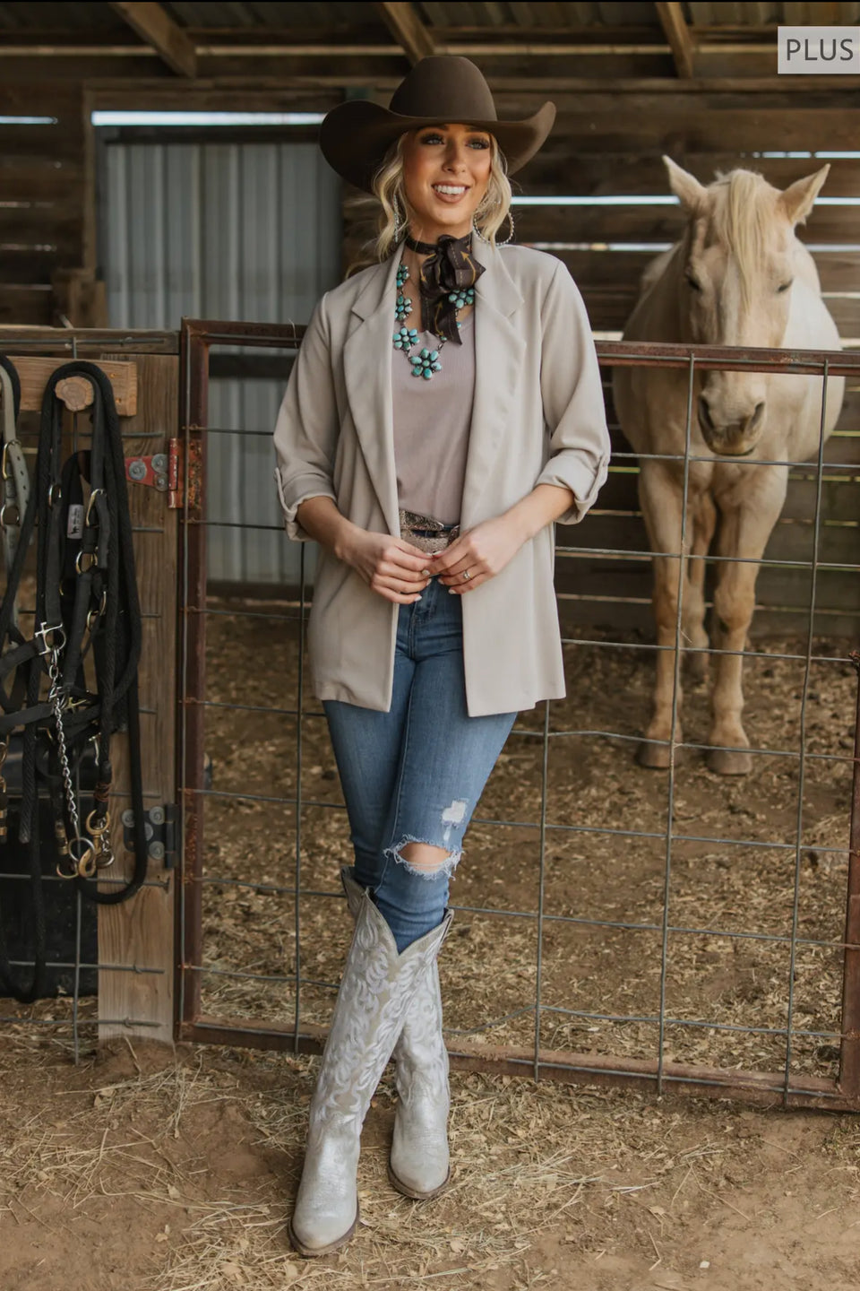High Noon Boyfriend Blazer