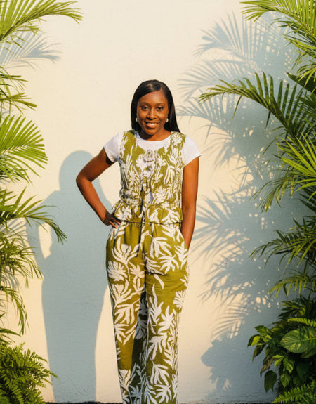 Tropic Elegance Pant Set