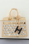 H Purse Handbag Brooch