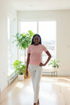 Pink Luxe Bow Top