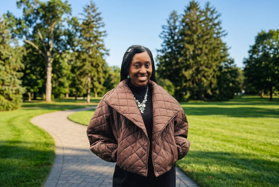 Sadie Quilted Cropped Jacket
