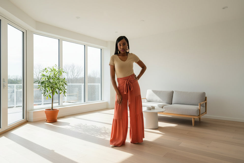So Chic Flame Pants - ReservedChic
