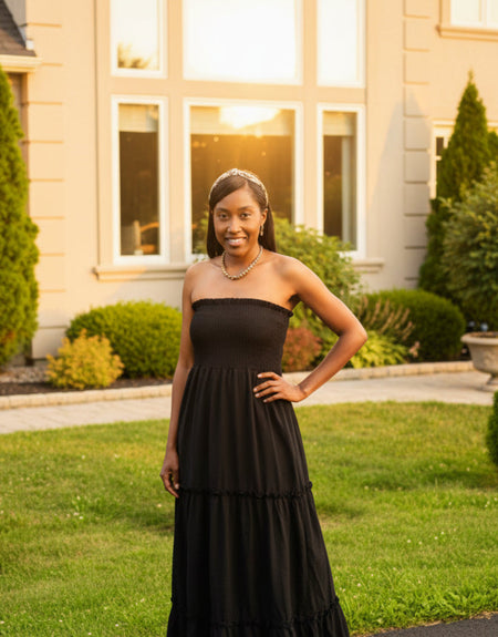 Nova Strapless Maxi Dress