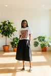 Chic Leopard Heel Graphic Tee