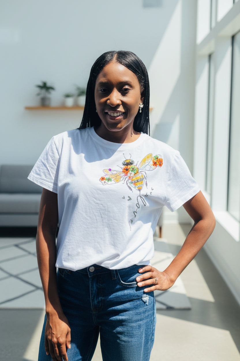 Fancy Bee Graphic Tee