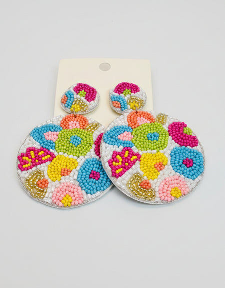 Summer Bud Beaded Earrings - ReservedChic