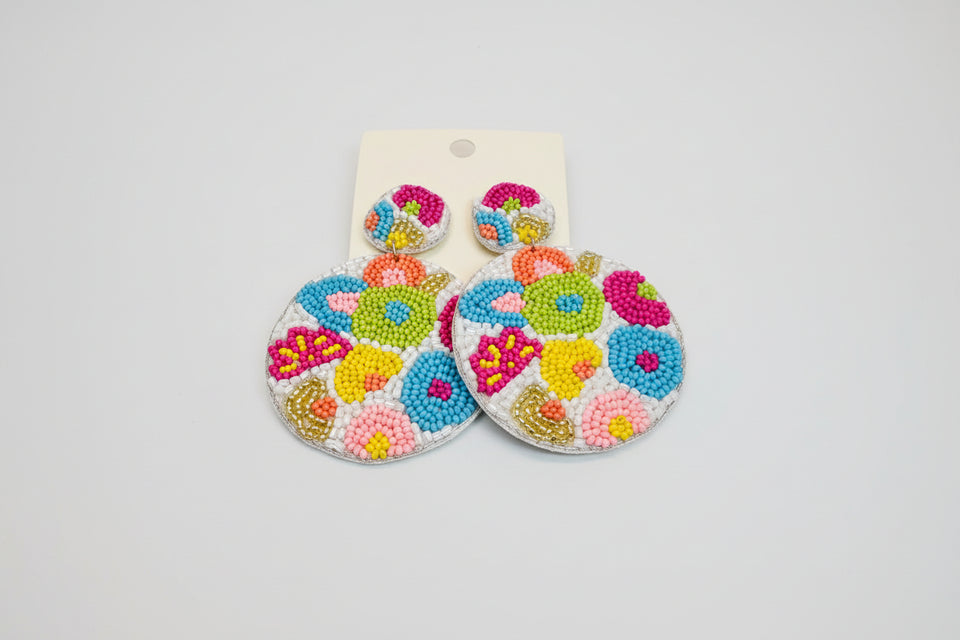 Summer Bud Beaded Earrings - ReservedChic