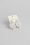 Tropic Leaf Beaded Earrings - ReservedChic